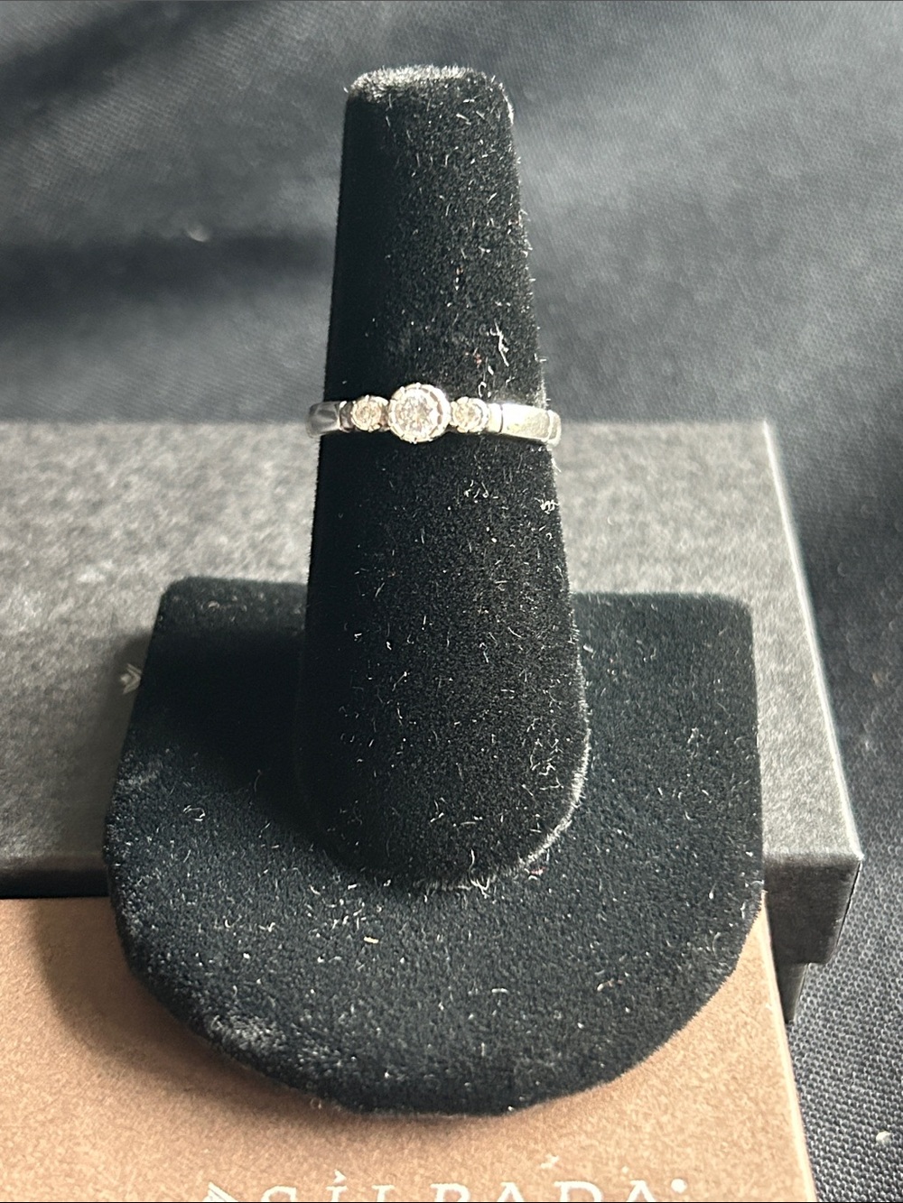 Silpada R2271 Sterling Silver & Cubic Zirconia Ring